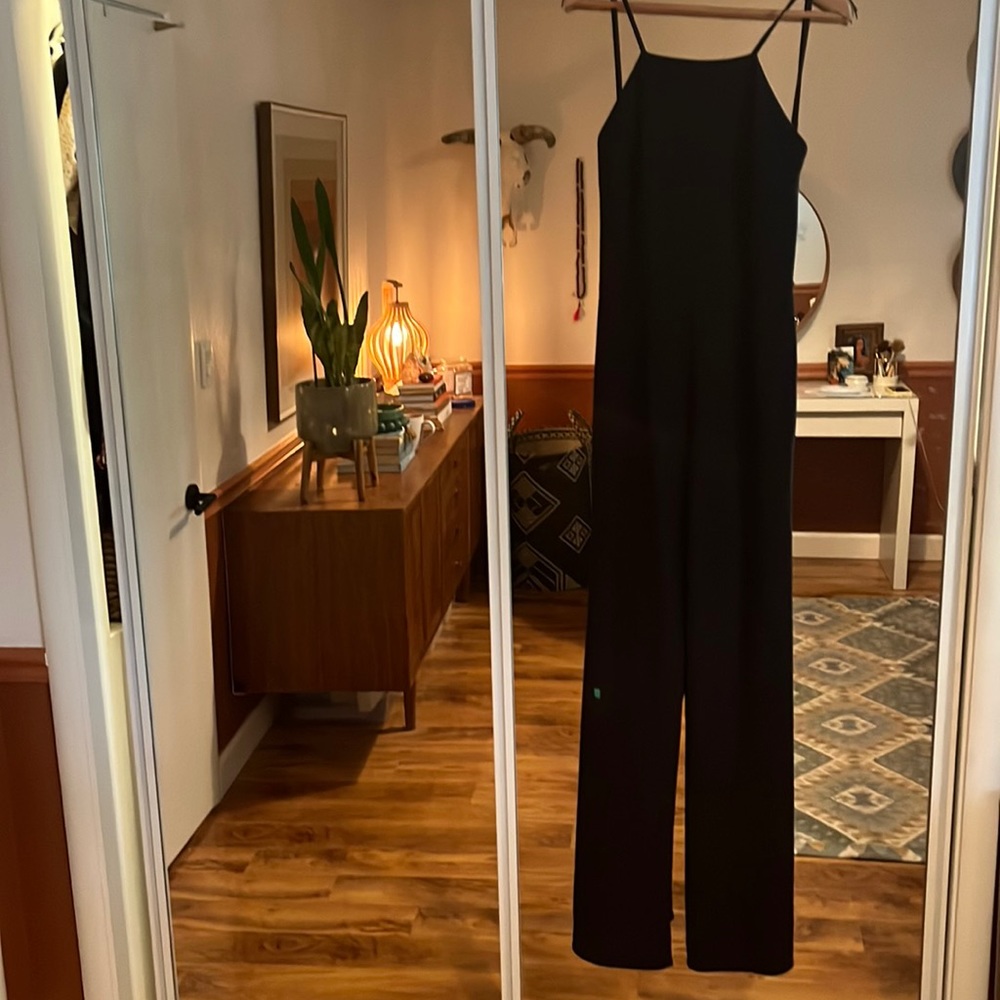 Open Back Jumpsuit